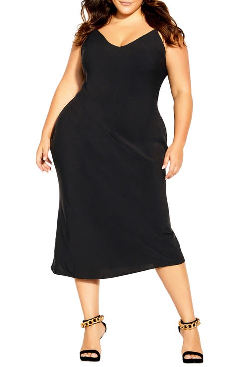 Sadie Midi Dress (Plus Size)