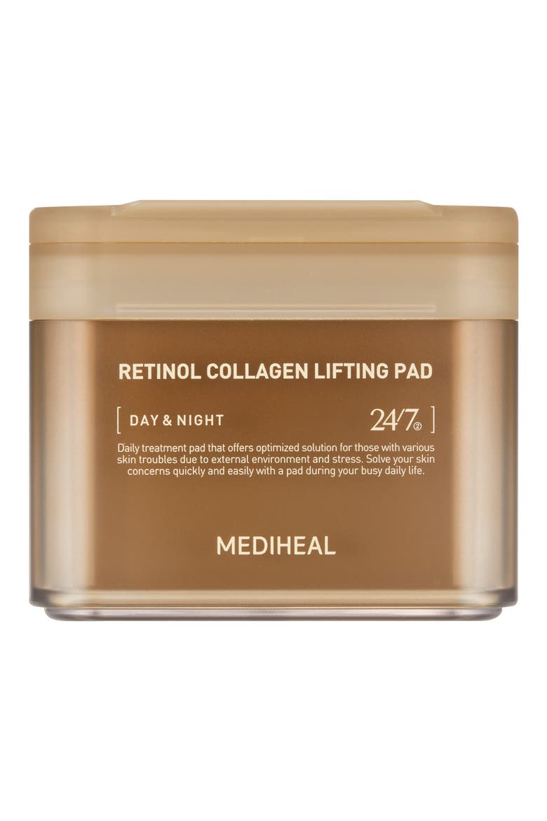 Retinol Collagen Lifting Pads, Main, color, BROWN