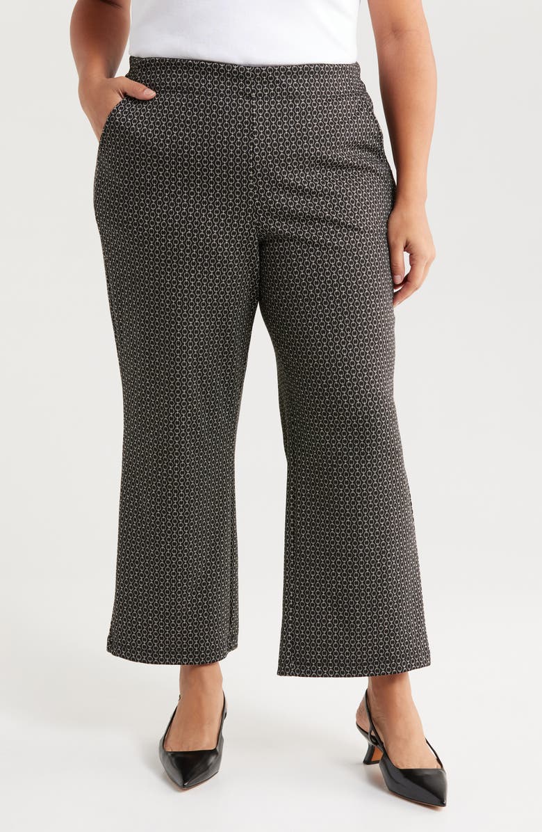 MAX STUDIO Double Knit Wide Leg Pants, Main, color,
