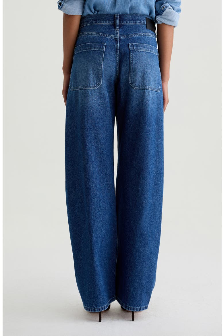 Mercer High Waist Barrel Jeans, Alternate, color, SIDECAR