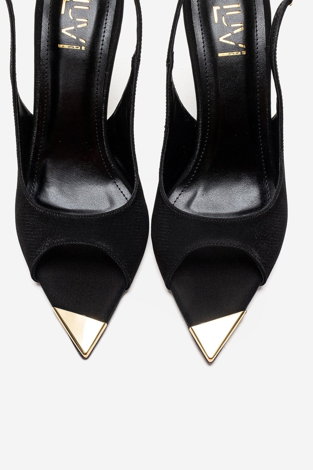 Prologue Shoes Amore Slingback Stiletto Pump, Alternate, color, Black