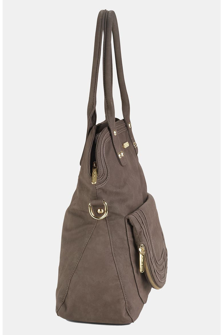 'Hayley' Diaper Bag, Alternate, color, MUSHROOM BROWN