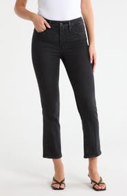Good American Good Legs Ankle Straight Jeans