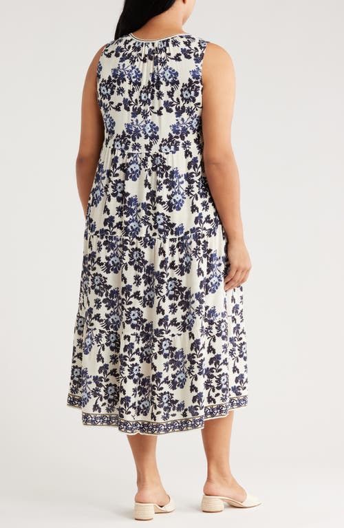 Max Studio Sleeveless Maxi Dress In Multi