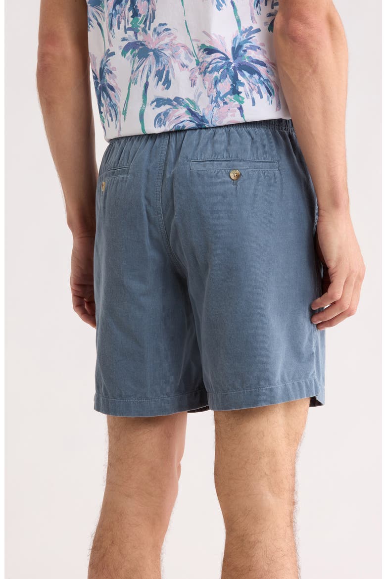 Blue Mirage Corduroy Drawstring Shorts, Alternate, color, BLUE MIRAGE