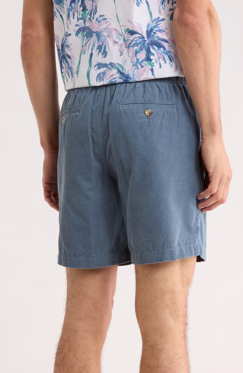 Bonobos Blue Mirage Corduroy Drawstring Shorts, Alternate, color, Blue Mirage