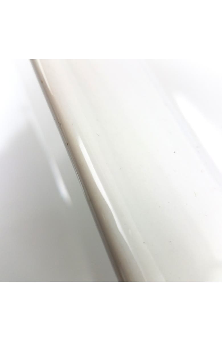 Gibson Elite Gracious Dining 3-Tie Plate Set with Metal Stand, Alternate, color, White