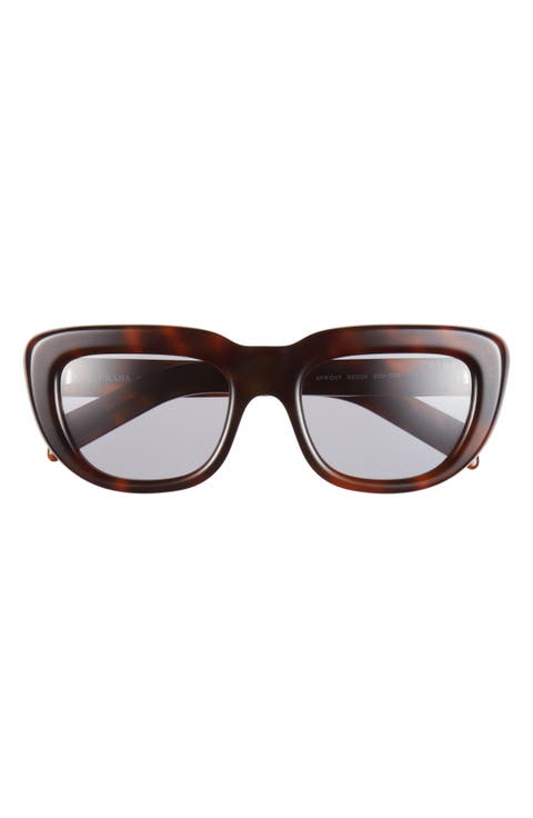 53mm Rectangular Sunglasses