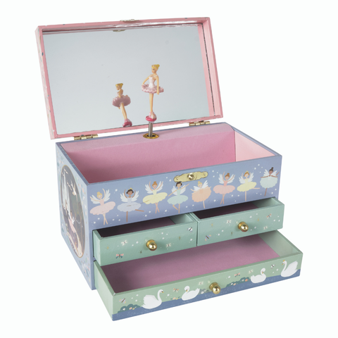 Jewelry Box Enchanted Plays Swan Lake