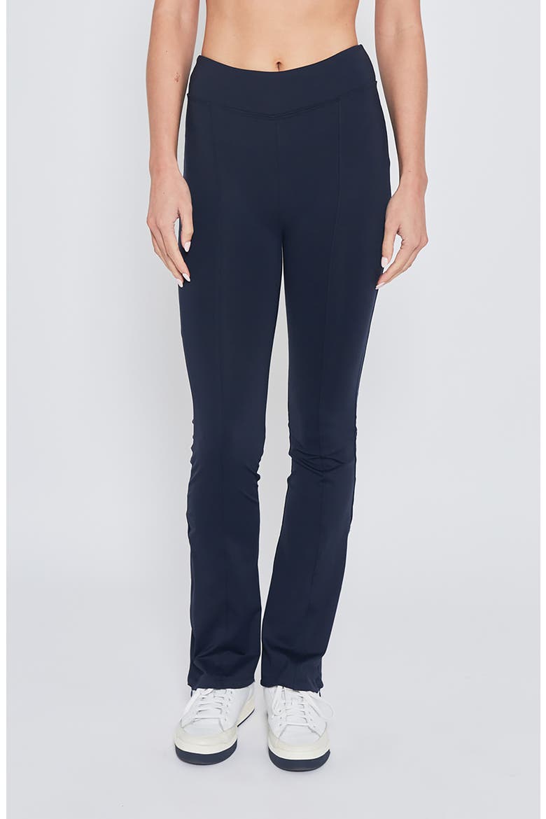 SPLIT HEM PANTS, Alternate, color, NAVY