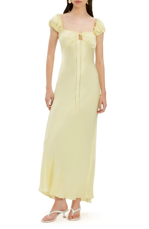 Stasia Satin Slipdress