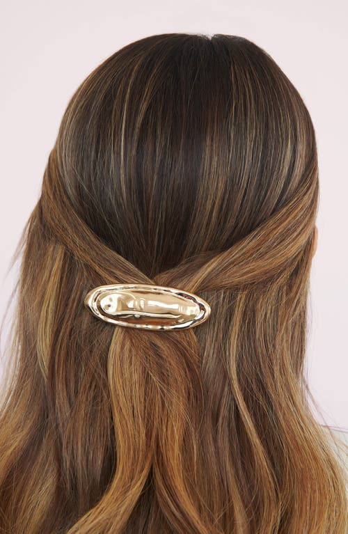 Ettika Vintage Luxe Hair Barrette In Gold