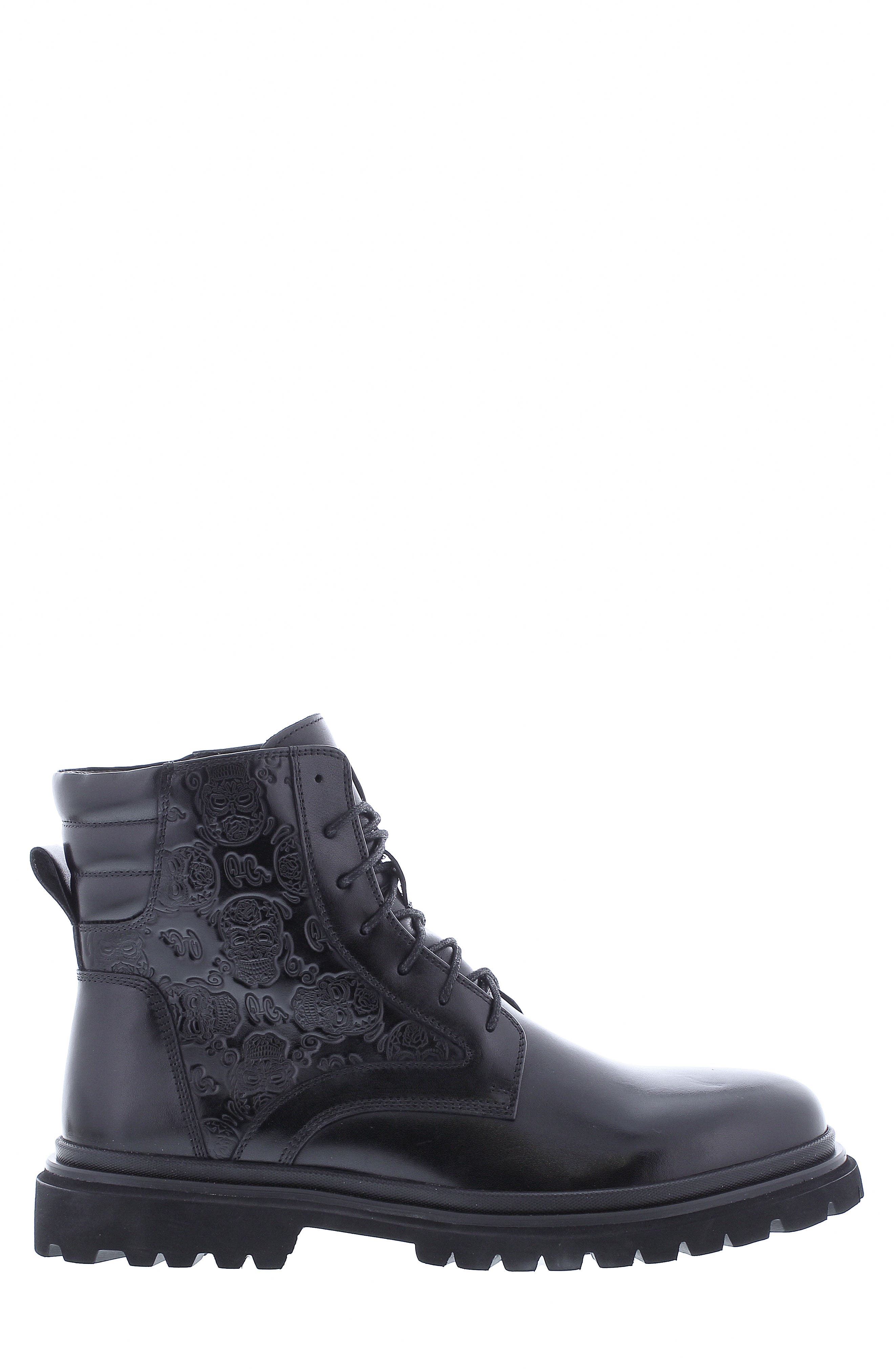Robert Graham Geneva Lace-Up Combat Boot, Alternate, color, 