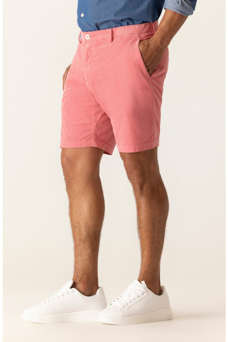 Cloud Corduroy Galaxy 8.5-Inch Bermuda Shorts, Alternate, color, WATERMELON