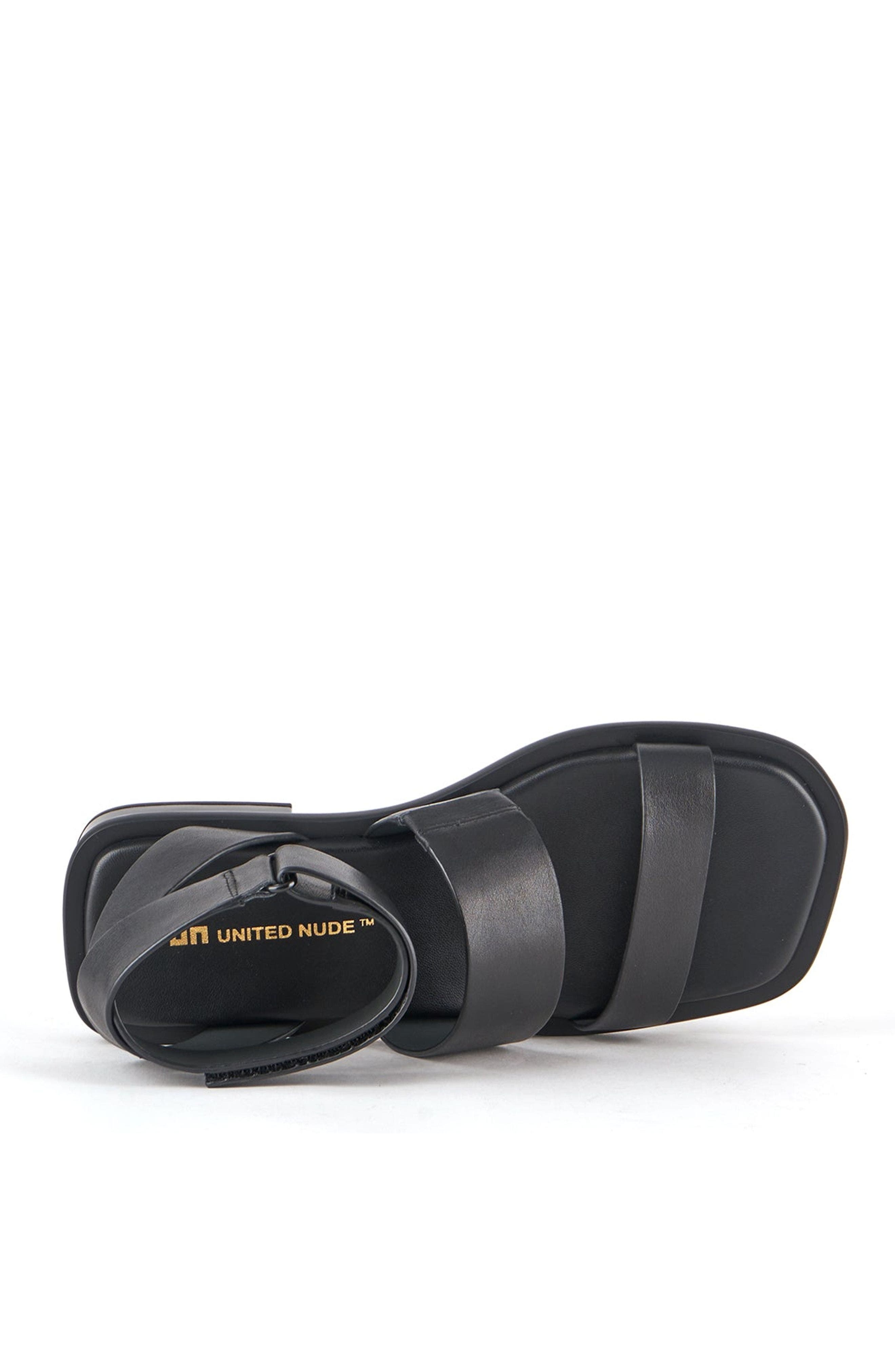 Tara Hana Lo Sandals, Alternate, color, Black