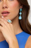 MacRae & Co. Bejeweled Drop Earrings