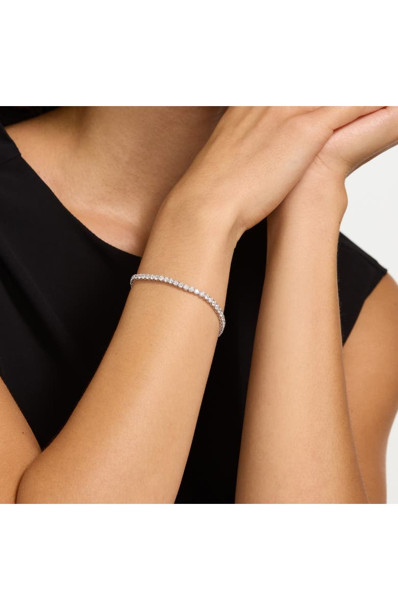 Bliss Diamond 4 Ct Diamond 7" Tennis Bracelet 18k Gold Lab Grown Eco Friendly, Alternate, color, 