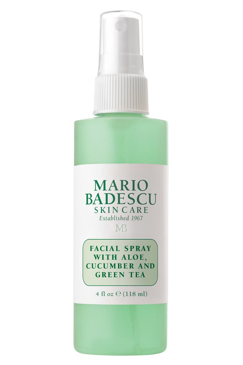 Facial Spray with Aloe, Cucumber & Green Tea, Alternate, color, NO COLOR