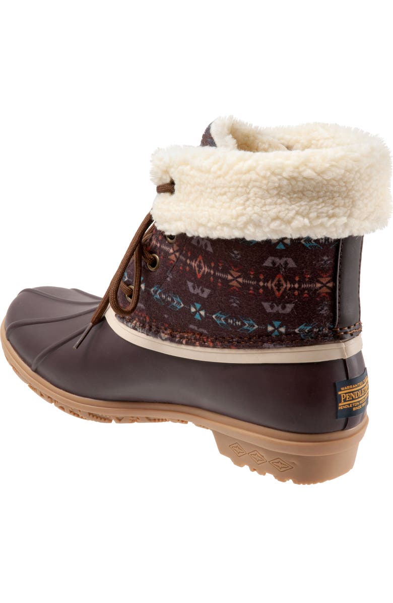 Pendleton Faux Shearling Lined Waterproof Duck Boot, Alternate, color,