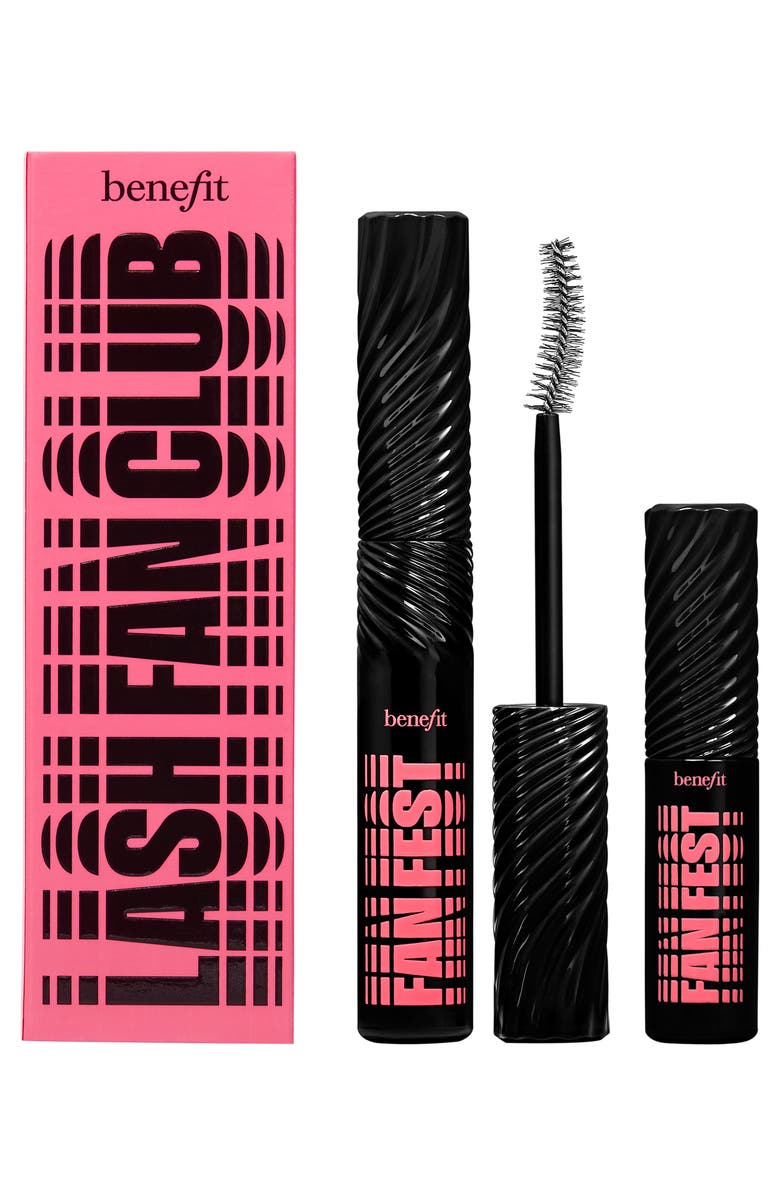 Benefit Cosmetics Lash Fan Club Fanning & Volumizing Mascara Duo (Limited Edition) $45 Value, Main, color,