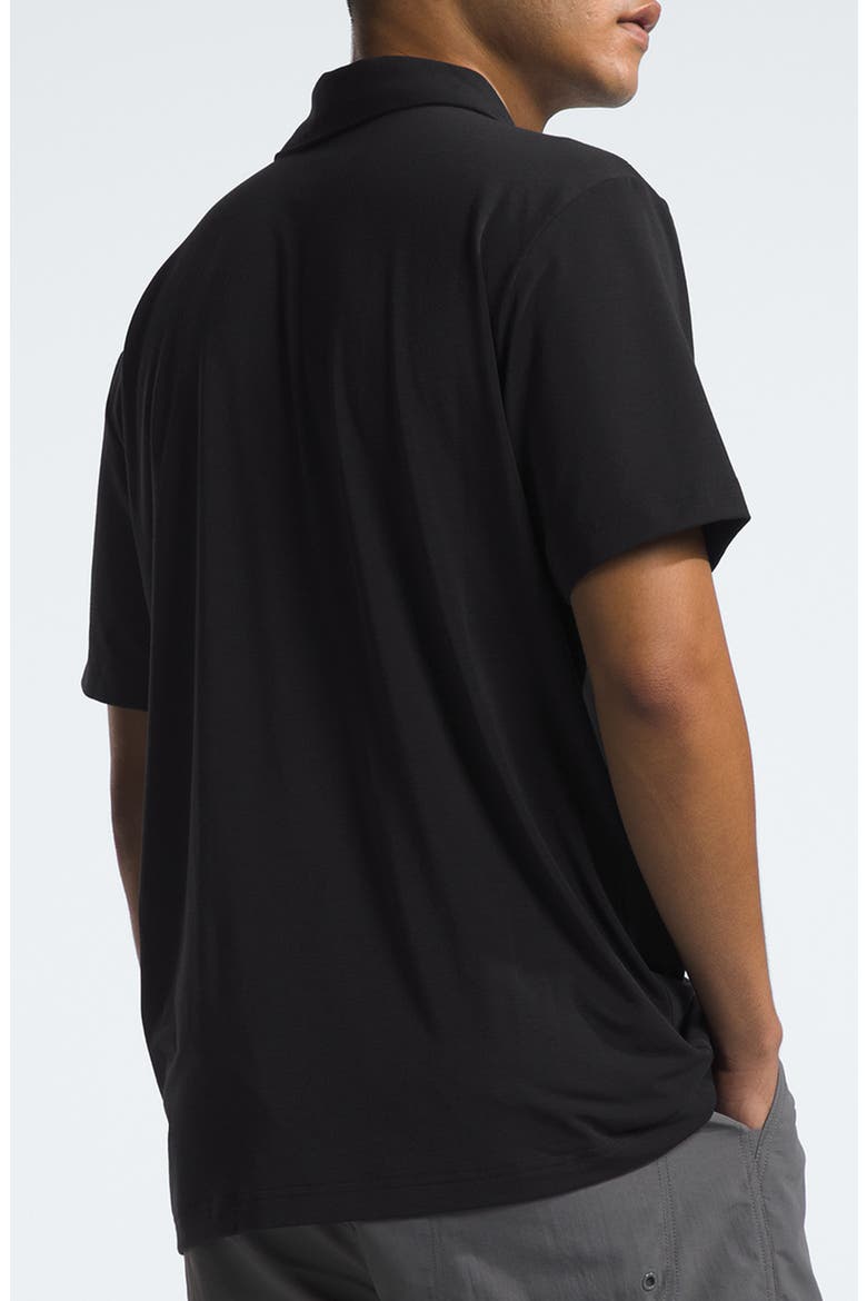 Adventure Polo, Alternate, color, TNF BLACK