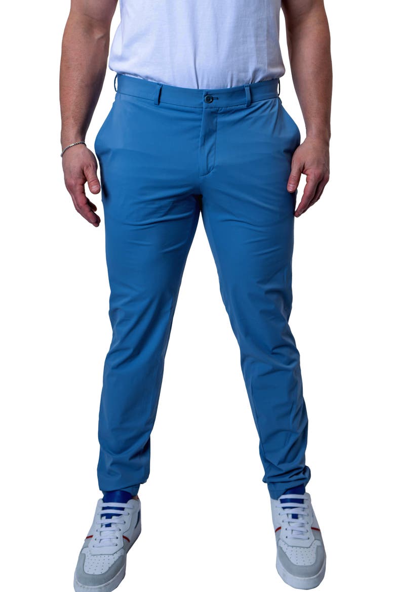 Allday Slim Fit Pants, Main, color, GREY/BLUE