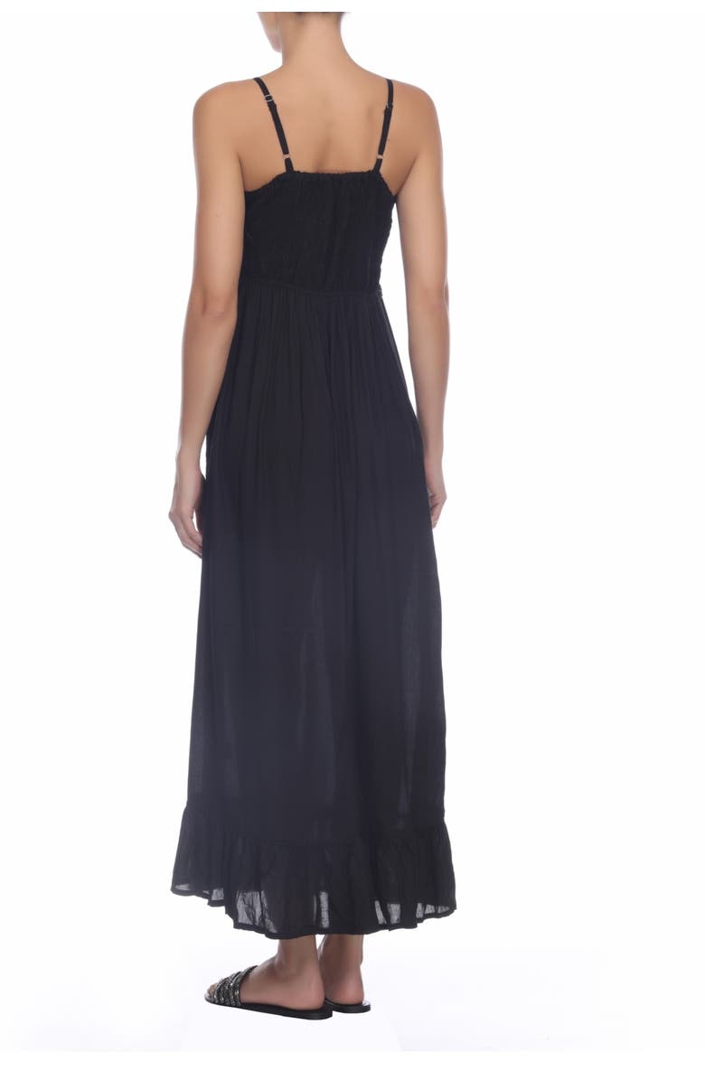 BOHO ME Lace V-Neck Spaghetti Straps Maxi Dress, Alternate, color, 