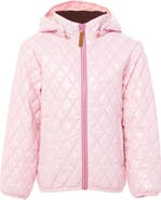 Northern Classics Girls Shiny Quilted Puffer Jacket