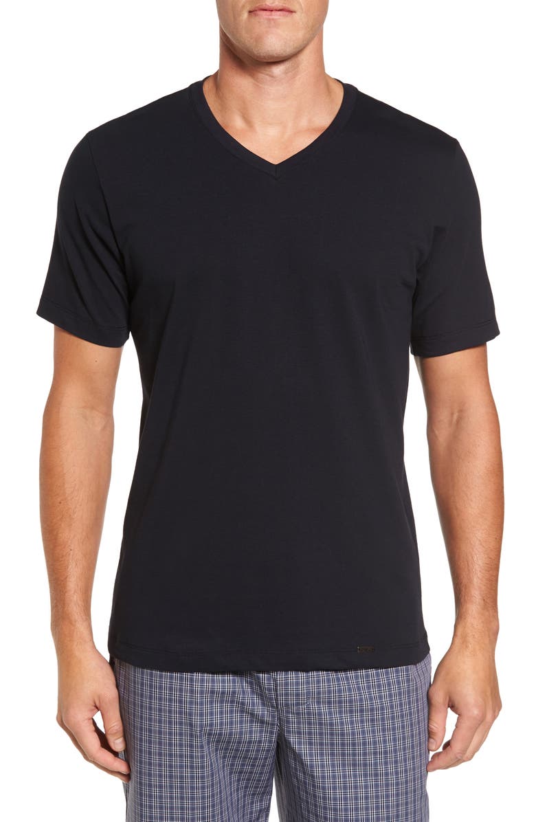 Hanro Living V-Neck T-Shirt, Main, color, 