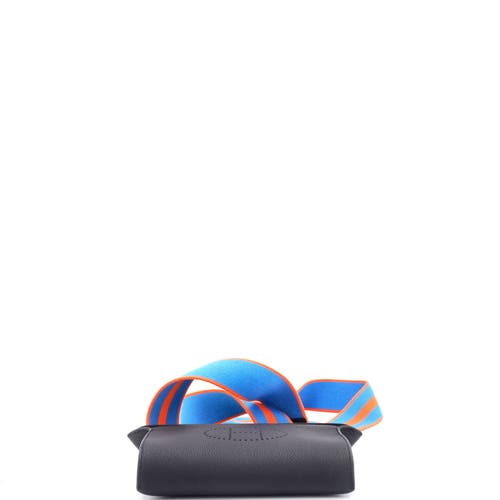 Pre-owned Hermes Hermes Videpoches Bag Togo In Black
