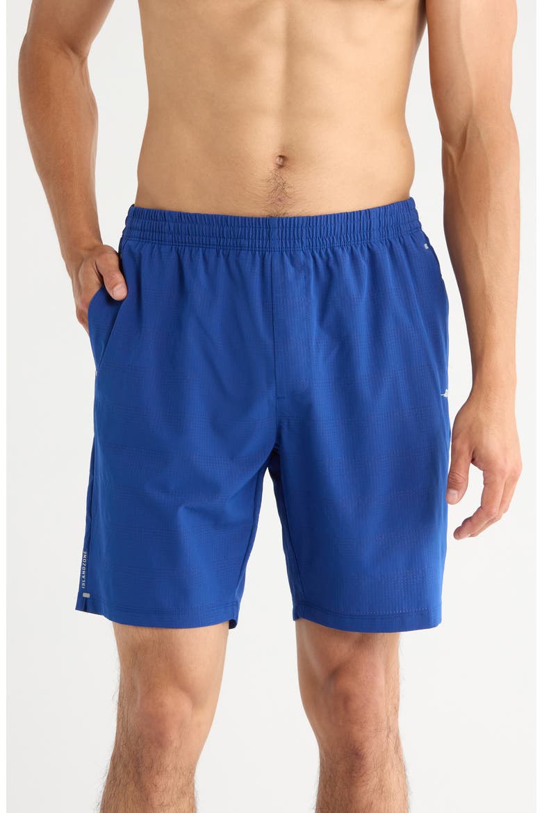 Huntington Bay 8 Swim Trunks, Main, color, DARK COBALT