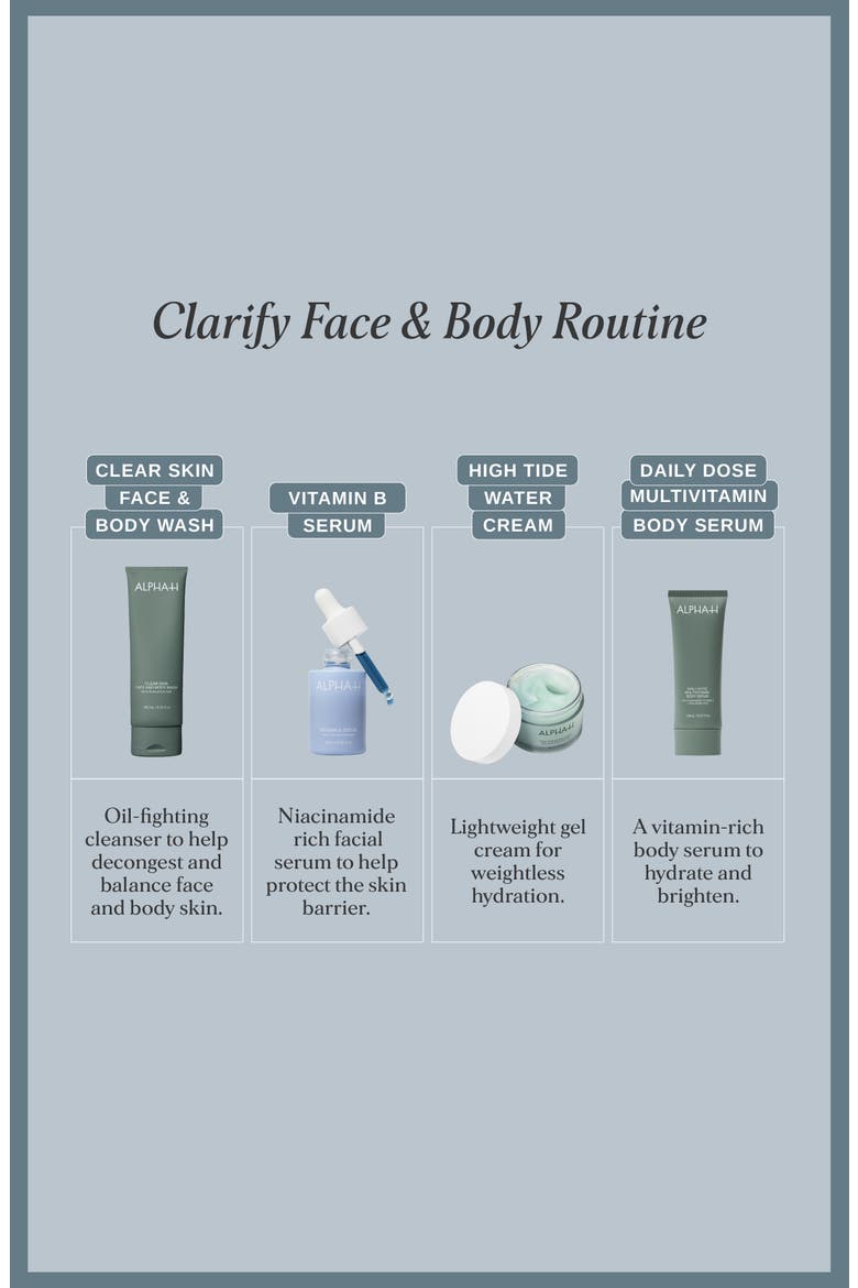 Clear Skin Daily Face and Body Wash, Alternate, color, None