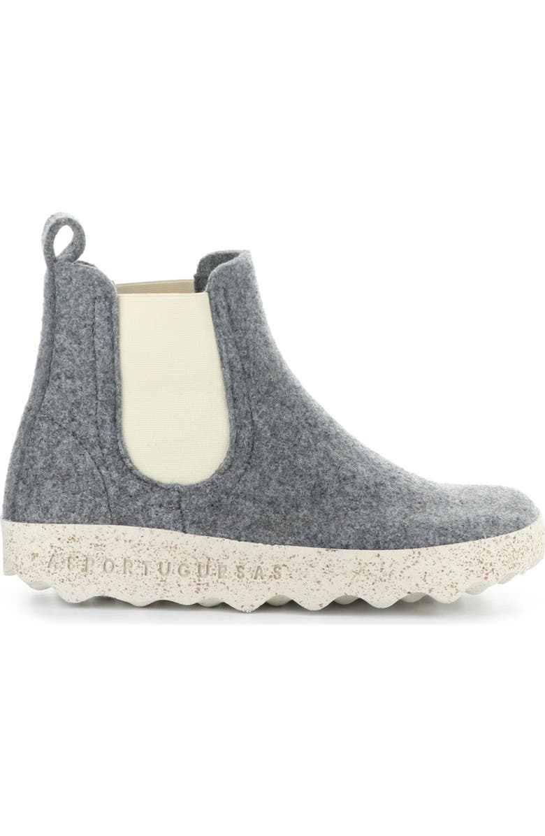 Asportuguesas by Fly London Caia Chelsa Boot, Alternate, color, Concrete Rewooly