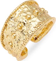 Karine Sultan Serpenti Line Dots Ring