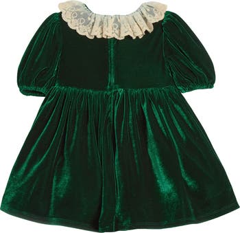 Ribbed Bodysuit, Plaid Dress & Headband Set