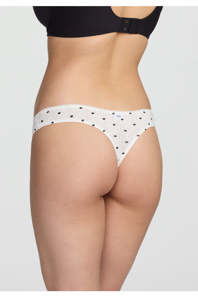 The Thong, Alternate, color, SALT POLKA DOT