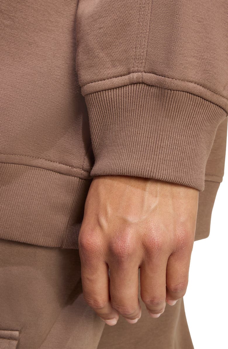 adidas Originals Essentials Oversize Crewneck Sweatshirt, Alternate, color, Earth Strata