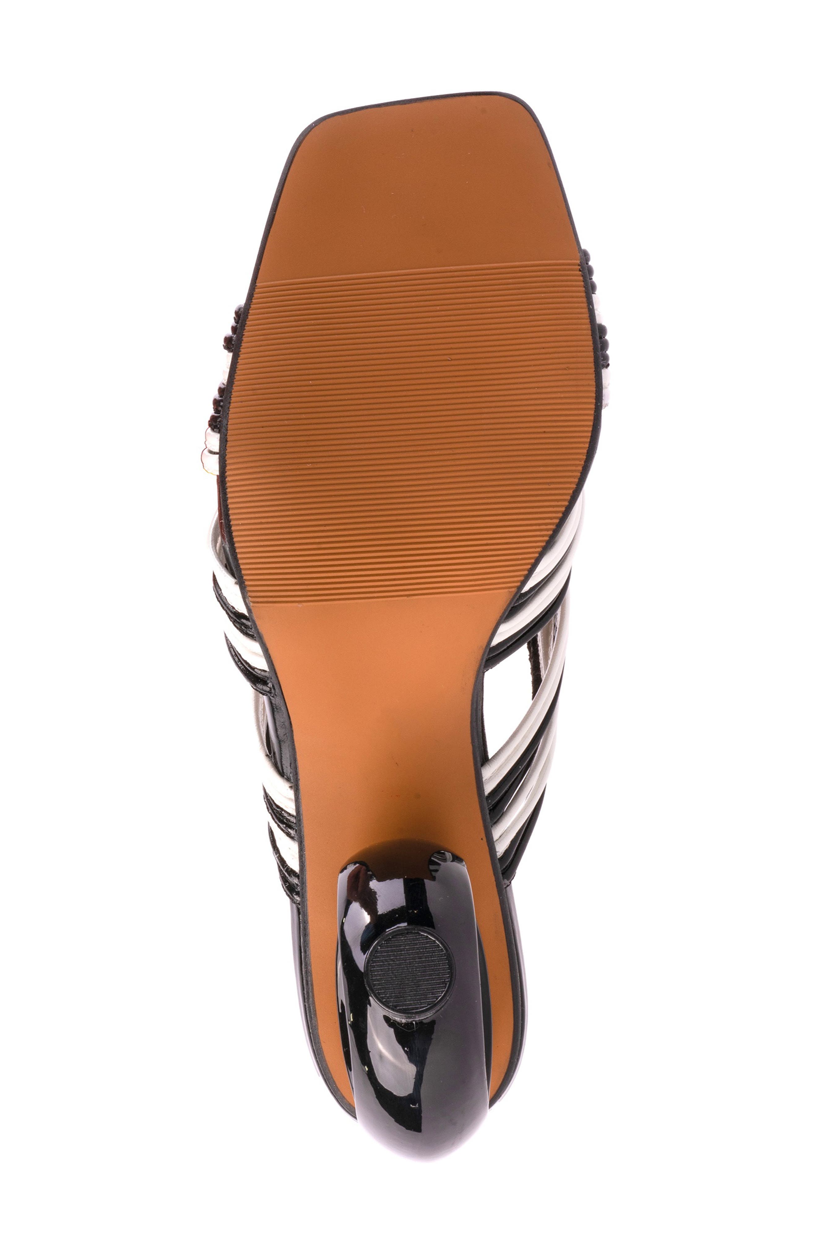 NINETY UNION Brazil Sandal, Alternate, color, Black/ White