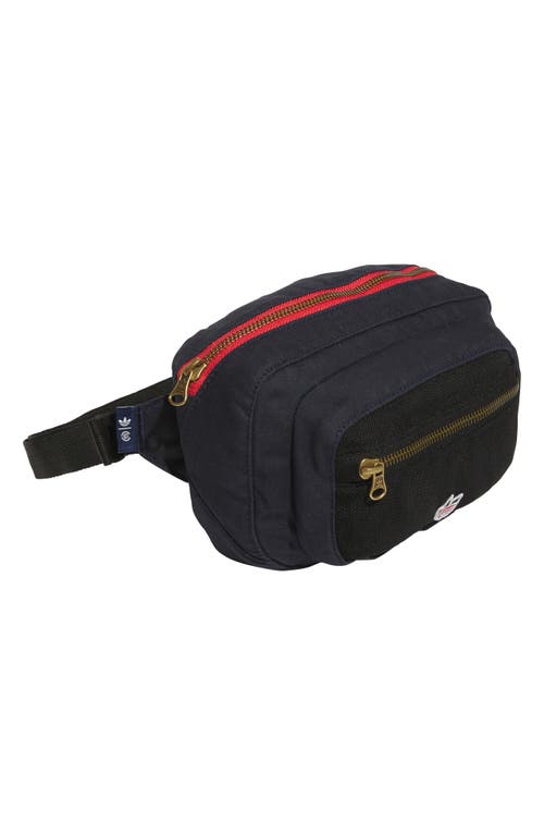 Adidas Originals X Clot By Edison Chen Canvas Belt Bag In Purple