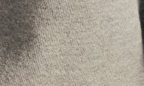 Free People Palm Springs Mock Neck Cotton Fleece Sweatshirt In Gray