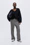 selected Gray/Herringbone-Patterned