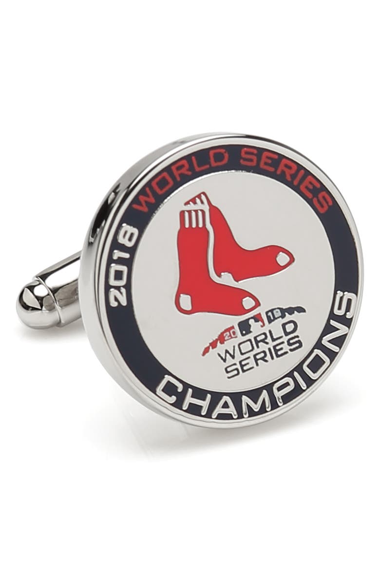 Cufflinks, Inc. Boston Red Sox World Series Cuff Links, Alternate, color, 