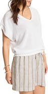 Tommy Bahama Lakes Edge Linen & Cotton Blend Sweater