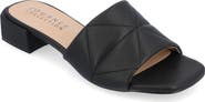 Journee Collection Elidia Quilted Slide Sandal