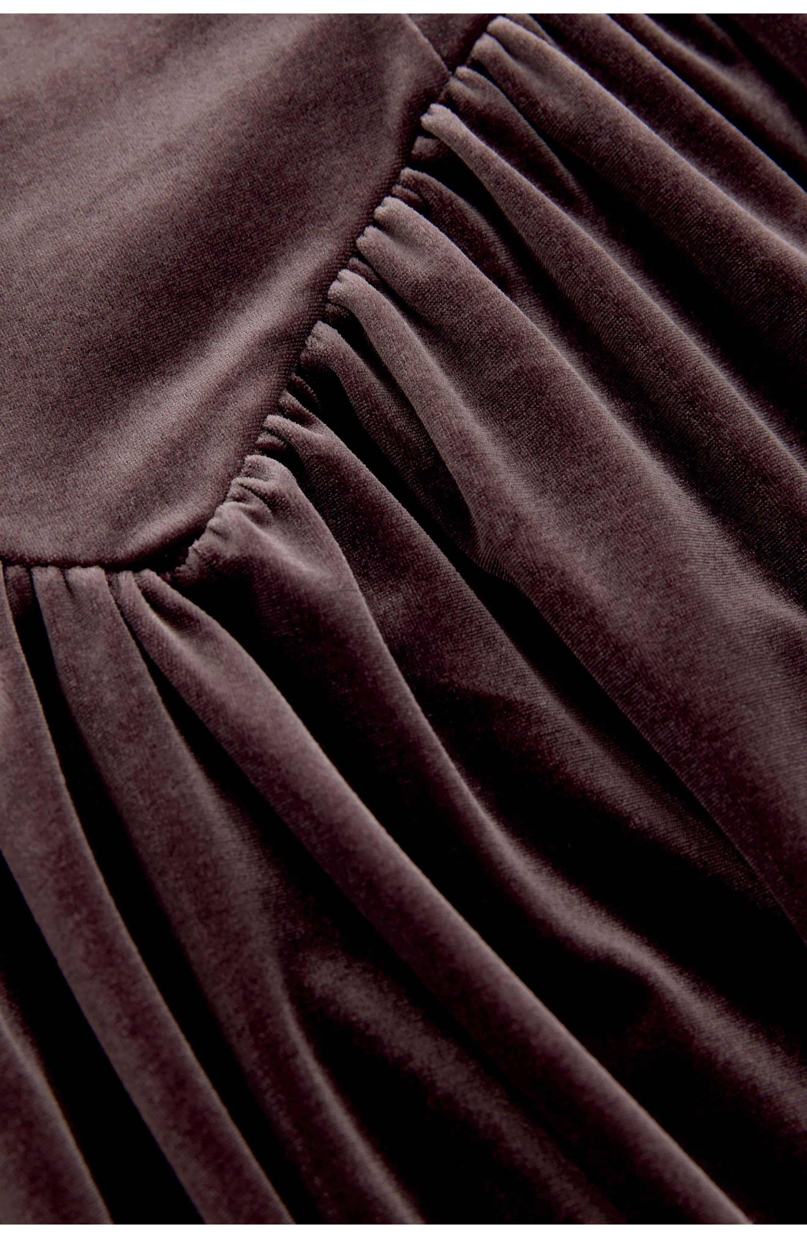Velvet Sleeveless Minidress - image 2