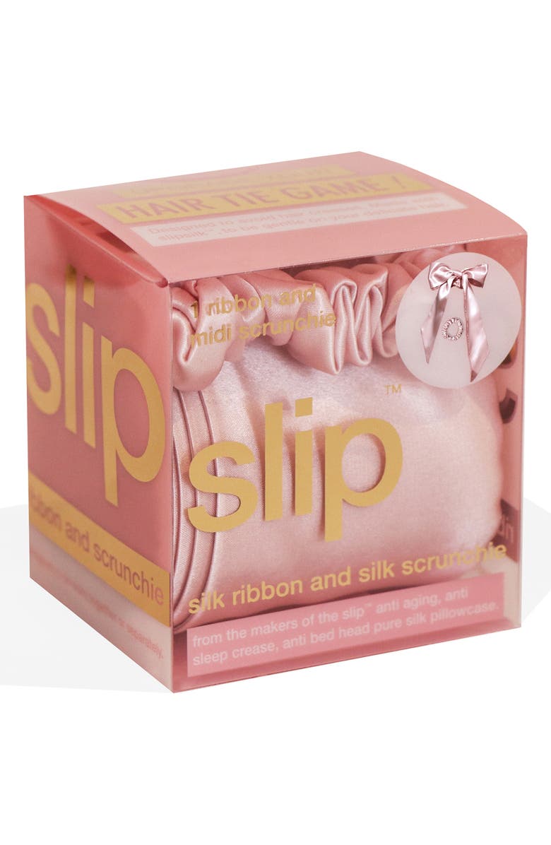 slip Pure Silk Hair Ribbon, Alternate, color, 