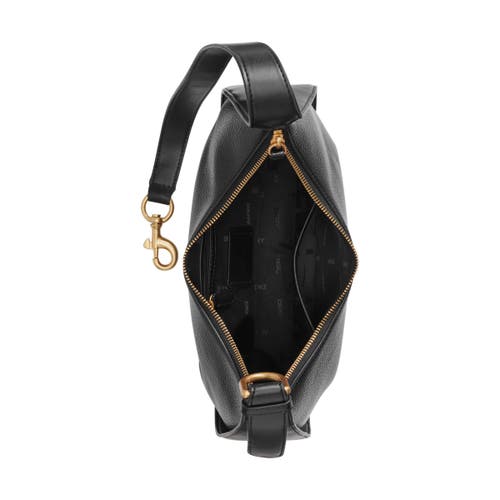 Dkny Thyme Medium Hobo Bag In Black/gold