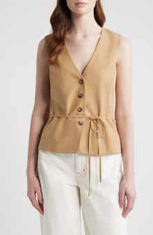 Paulette Tie Waist Vest