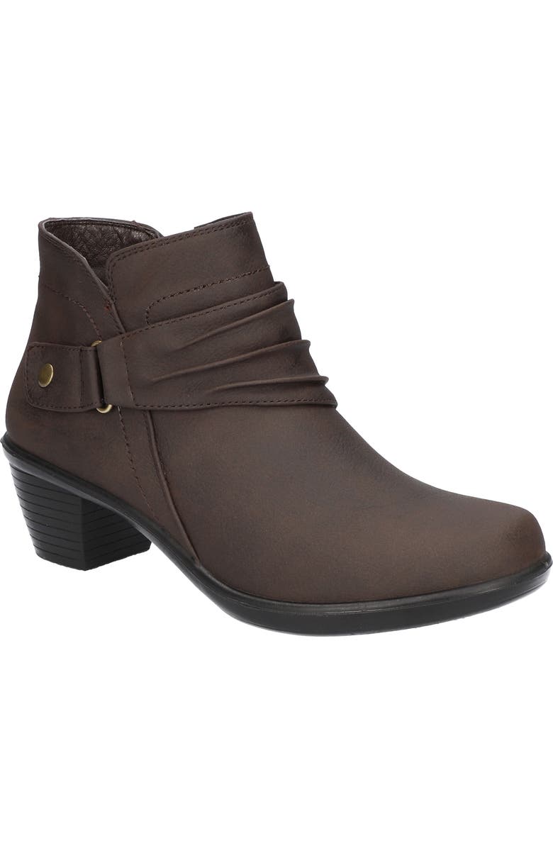 EASY STREET Damita Buckle Boot, Main, color, Brown Matte
