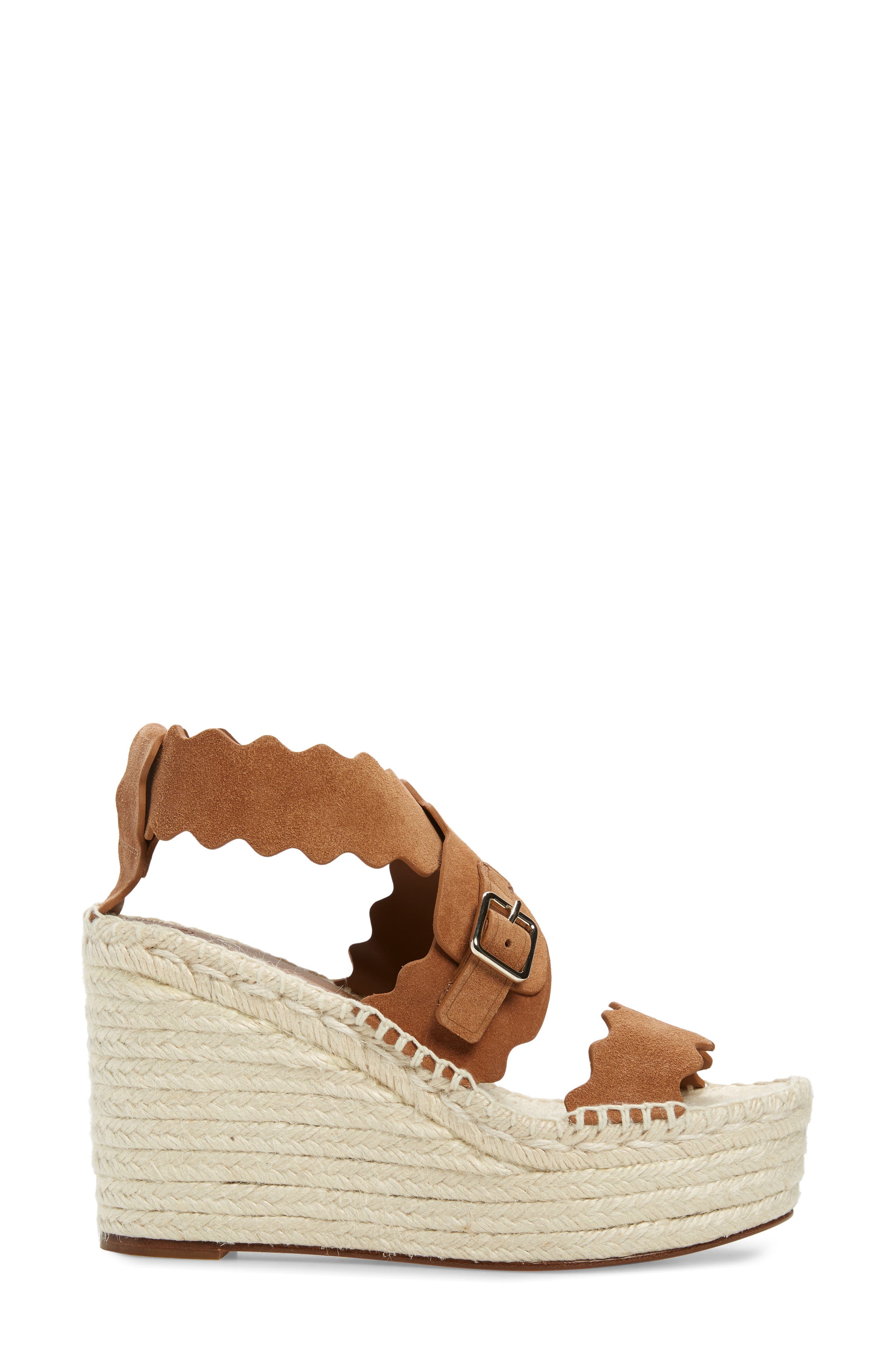 Chloé Laudren Espadrille Wedge Sandal, Alternate, color, 